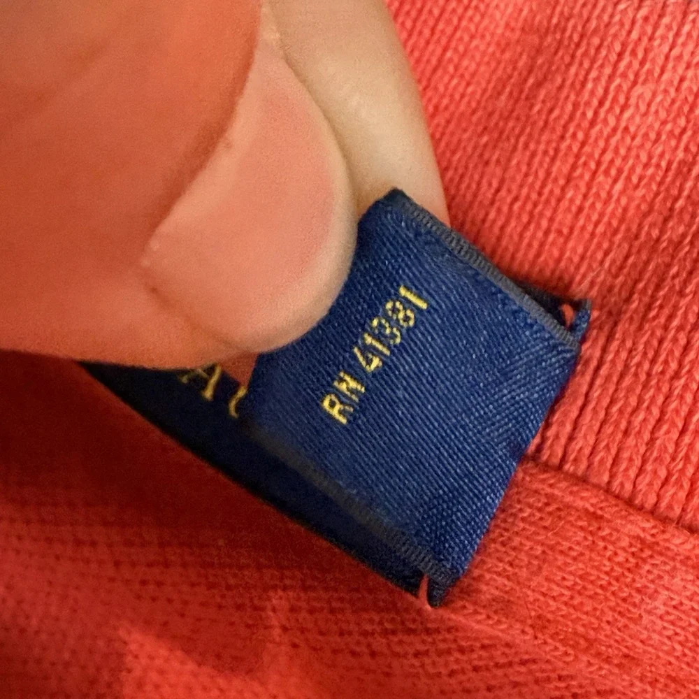 Polo Ralph Lauren Polo Shirt Short‎ Sleeve Classic Fit Logo Pony Red Mens 2XB